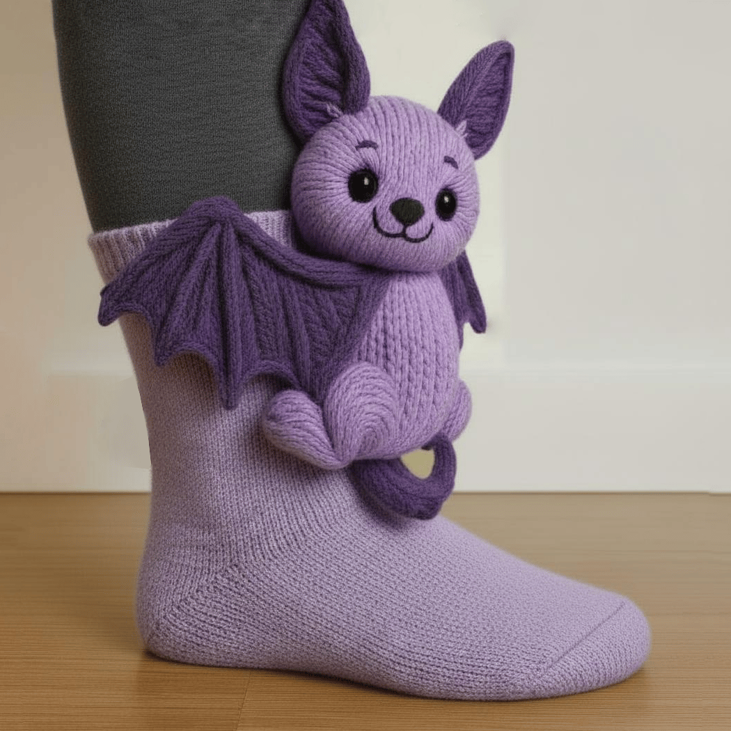 Animal Cozy Knit Socks